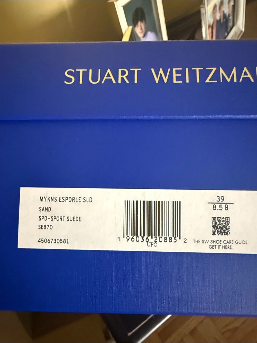 Stuart Weitzman Mykonos Espadrille Sandals, Size 8.5 Platform Slides - NIB - Picture 3 of 3